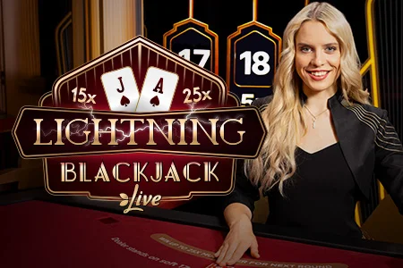 Lightning Blackjack en direct